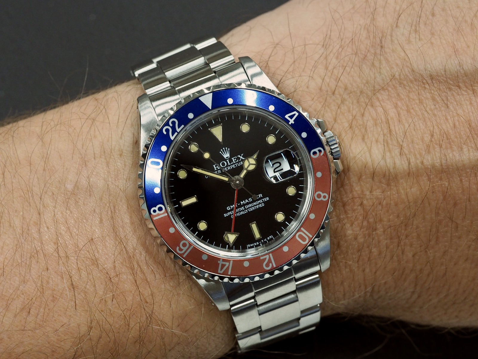 Rolex 16700 GMT-Master Pepsi