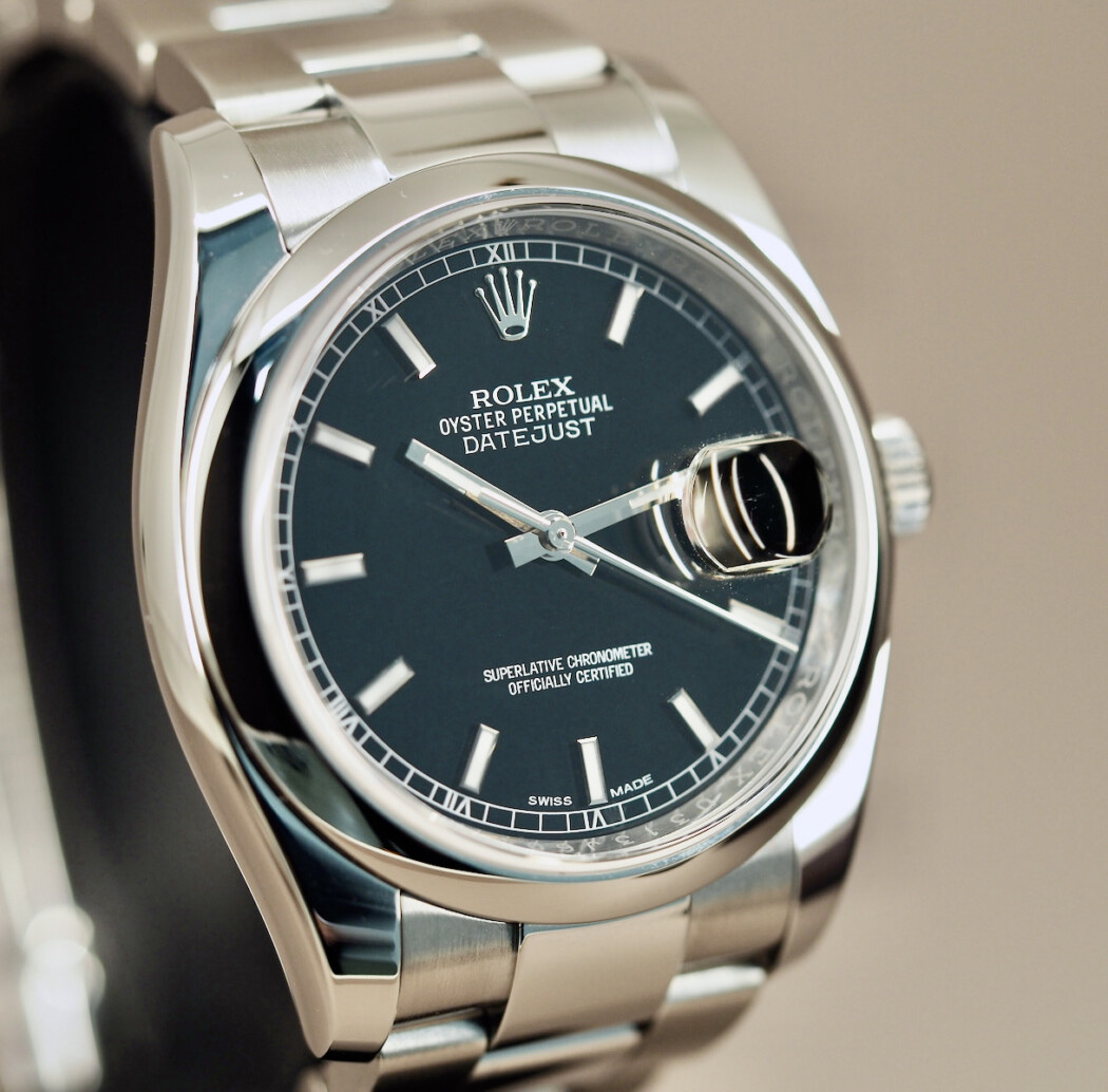 rolex datejust no date