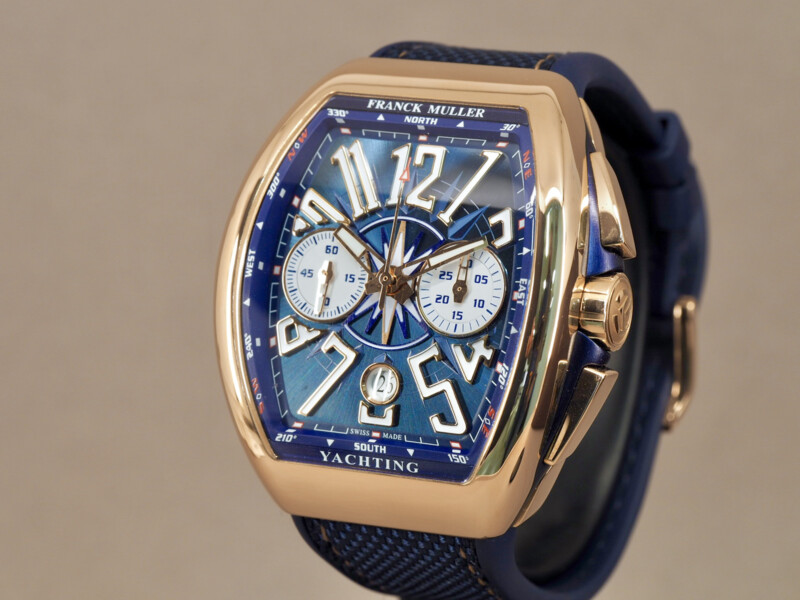 Franck Muller Vanguard Yachting Chronologisch
