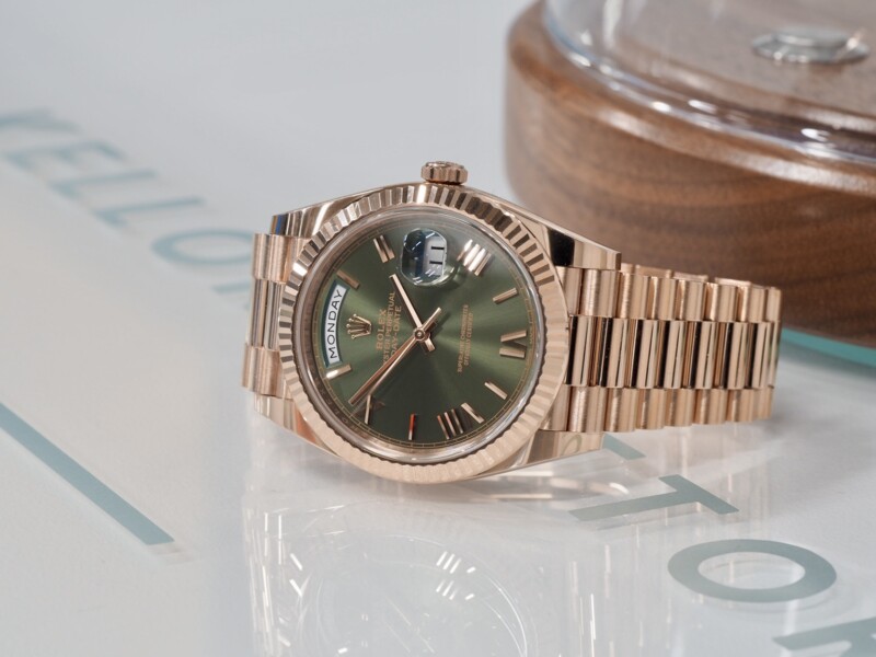 Rolex 228235 Day-Date Olive green