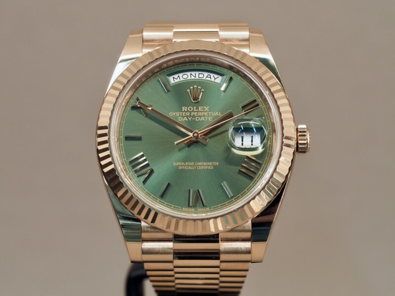 Rolex 228235 Day-Date Olive green