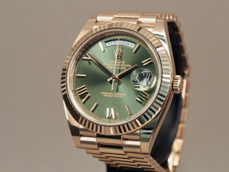 Rolex 228235 Day-Date Olive green