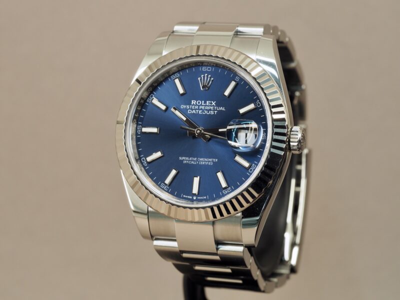 Rolex 126334 Datejust 41mm Sininen, 12/2019