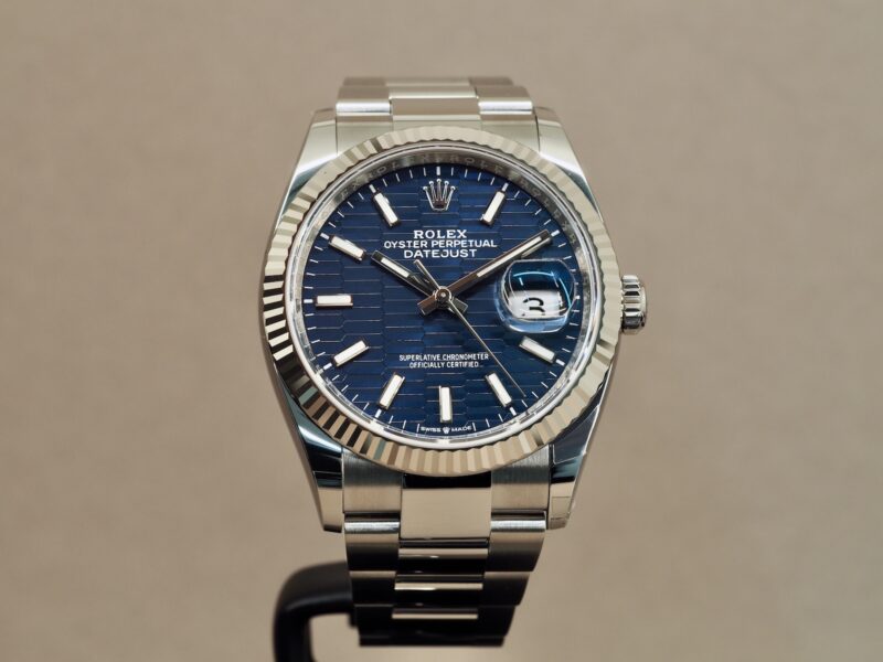 Rolex 126234 Datejust Blue Motif, uusi