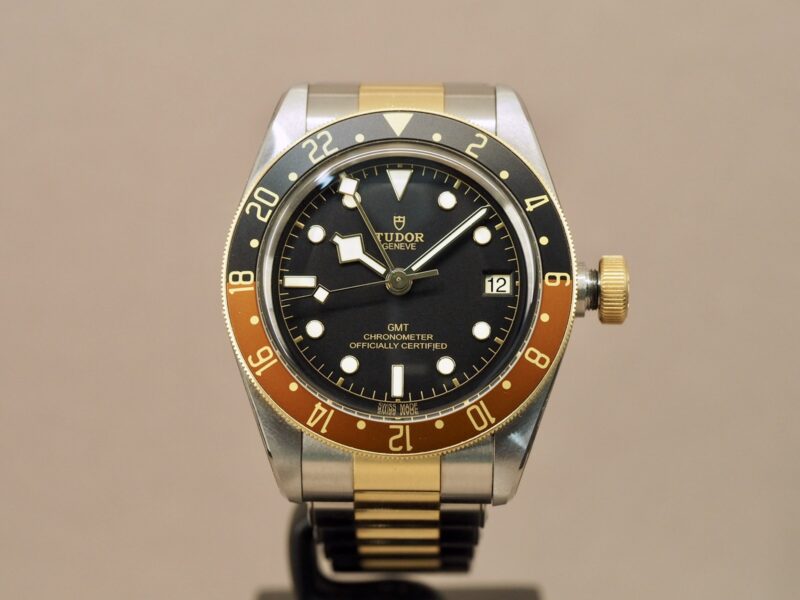 Tudor steel and gold