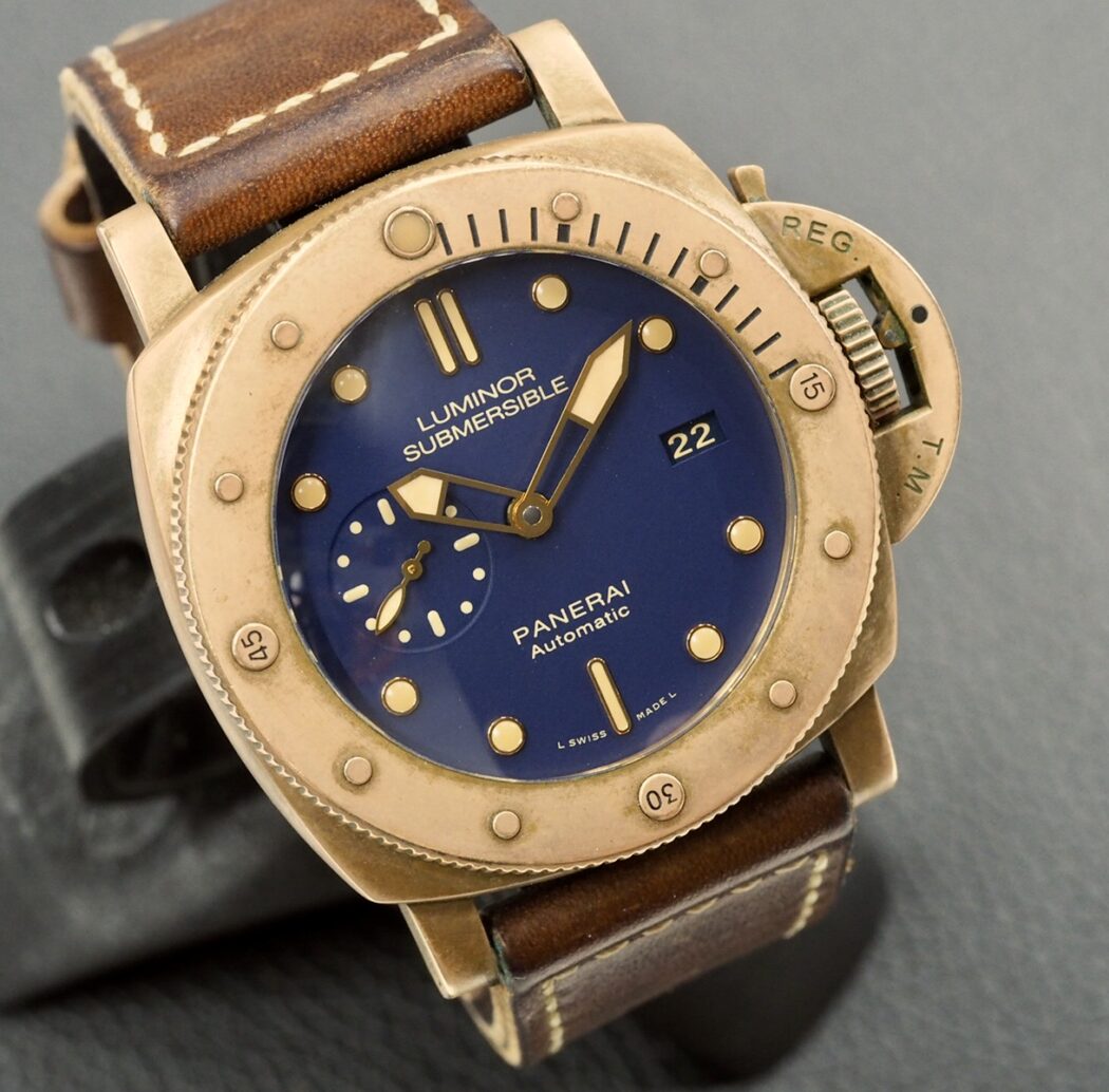 Panerai PAM00671 Bronzo Blue