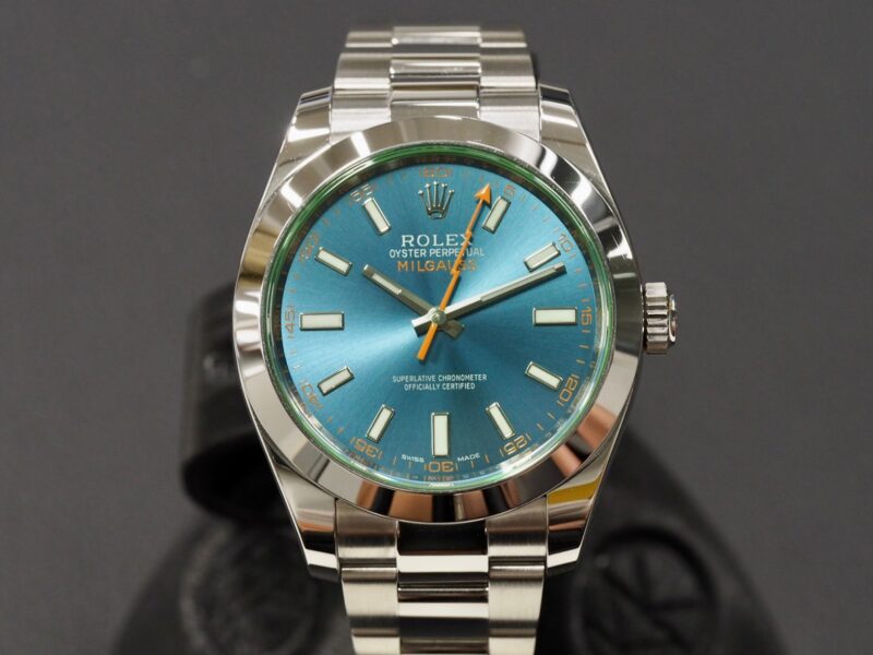 Rolex 116400GV Milgauss Z-Blue, 2017