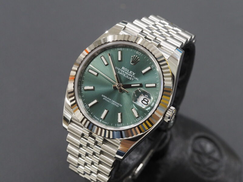 Rolex 126334 mint green