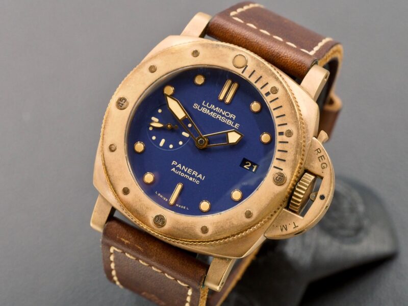 Panerai Submersible PAM00671 Bronzo Blue