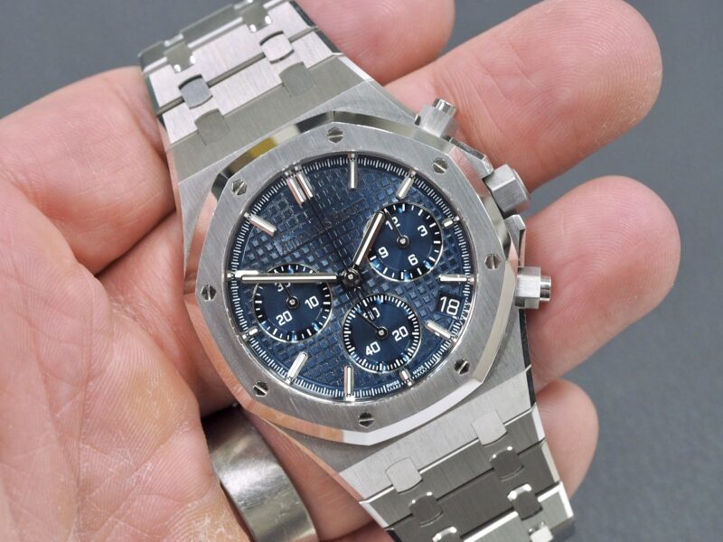 Audemars Royal Oak Chrono 26240st Blue