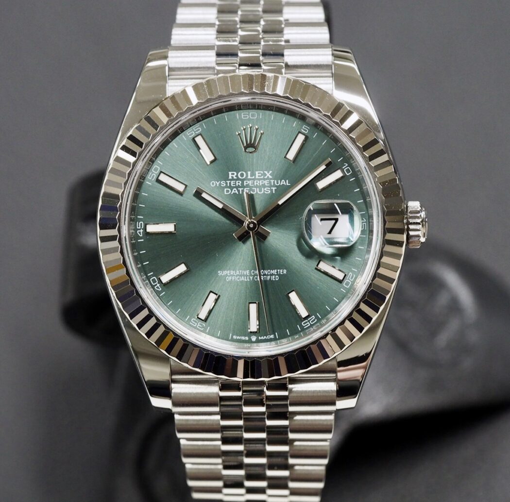 Rolex 126334 mint green