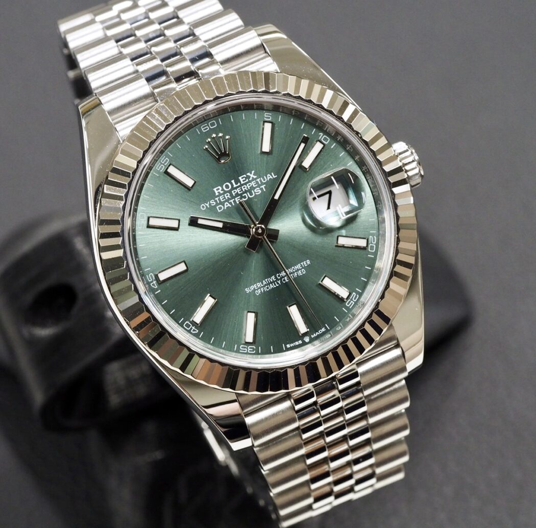 Rolex 126334 mint green
