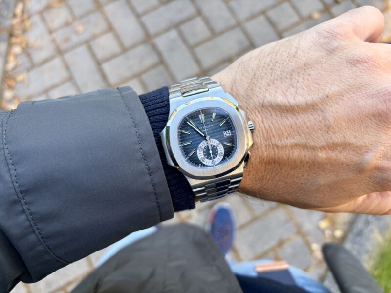 Patek Philippe 5980/1A Nautilus Chronograph, huollettu - Image 6