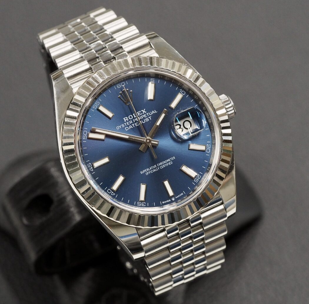 Rolex 126334 Datejust 41 blue jubilee