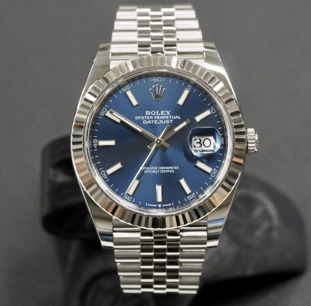 Rolex 126334 Datejust 41 blue jubilee