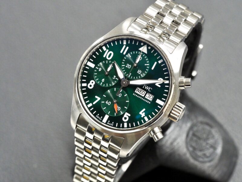 IWC Pilot Chrono Green Dial, 4/2022