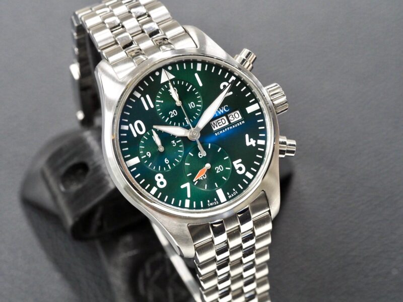 IWC Pilot Chrono Green Dial, 4/2022