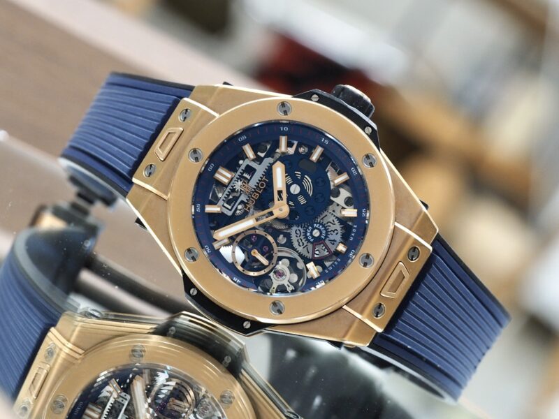 Hublot Meca-10 rose gold