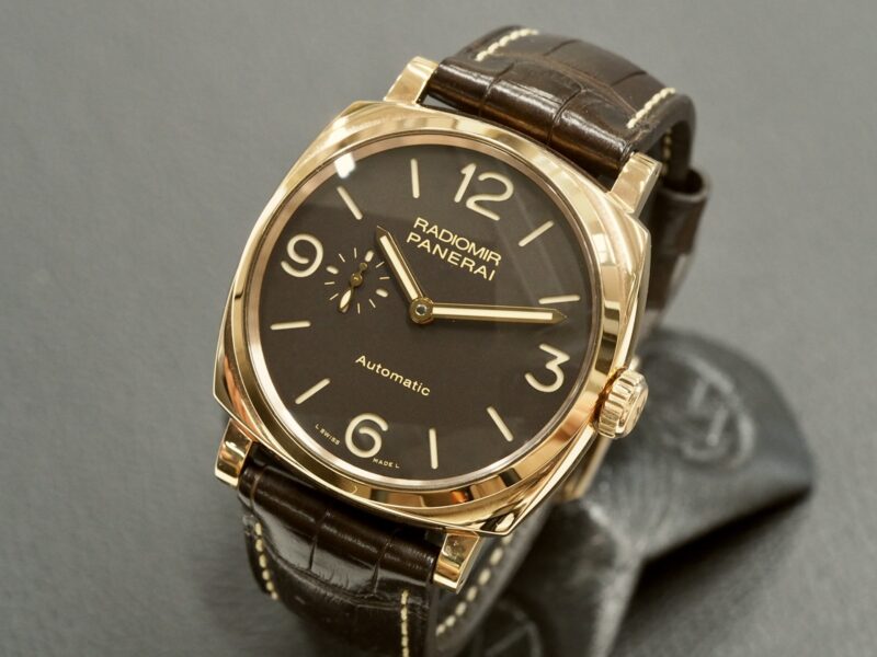 Panerai pam00573 radiomir rose gold