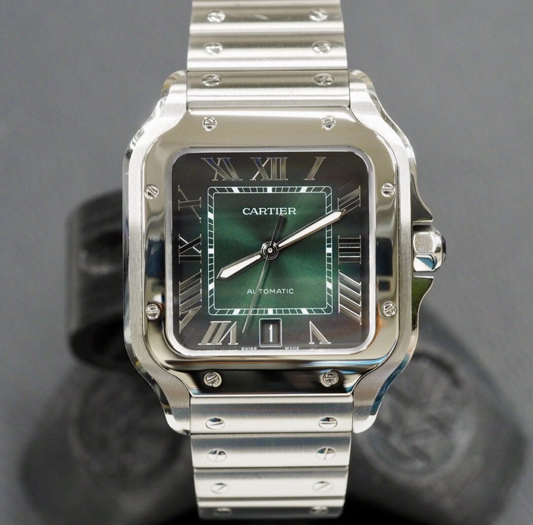 Cartier Santos Large Green