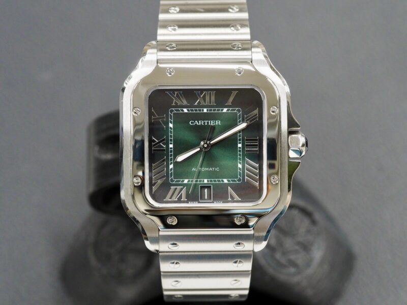 Cartier Santos Large Green