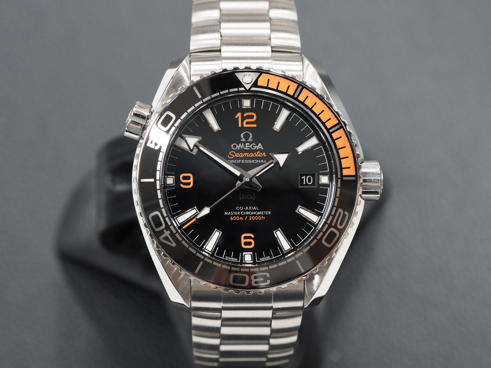 Omega Seamaster Planet Ocean Black and Orange