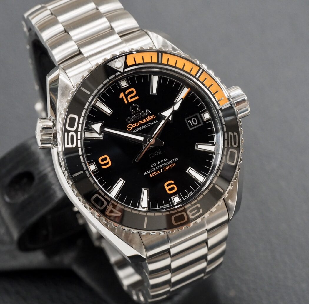 Omega Planet Ocean Black and Orange