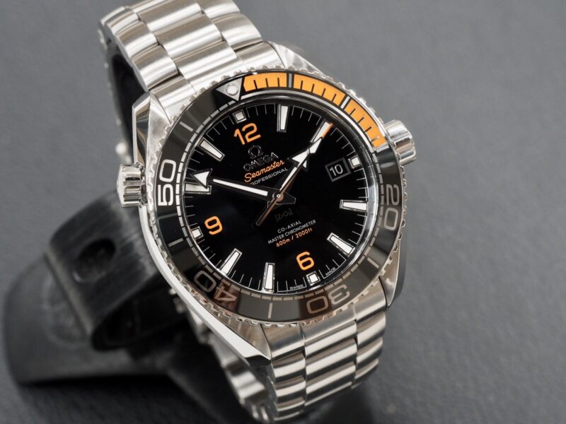 Omega Planet Ocean Black and Orange