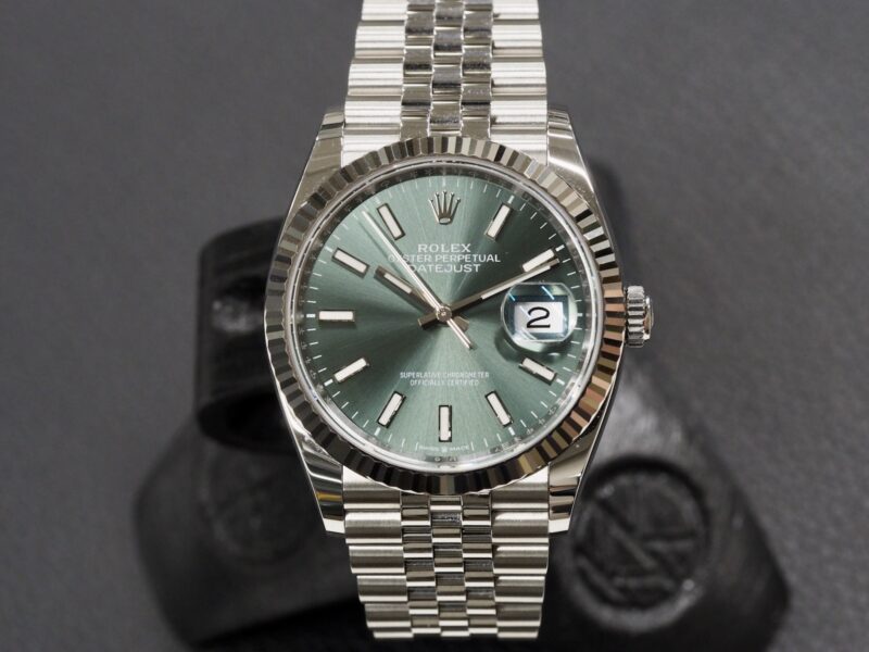Rolex 126234 Datejust 36 Mint Green, 1/2023