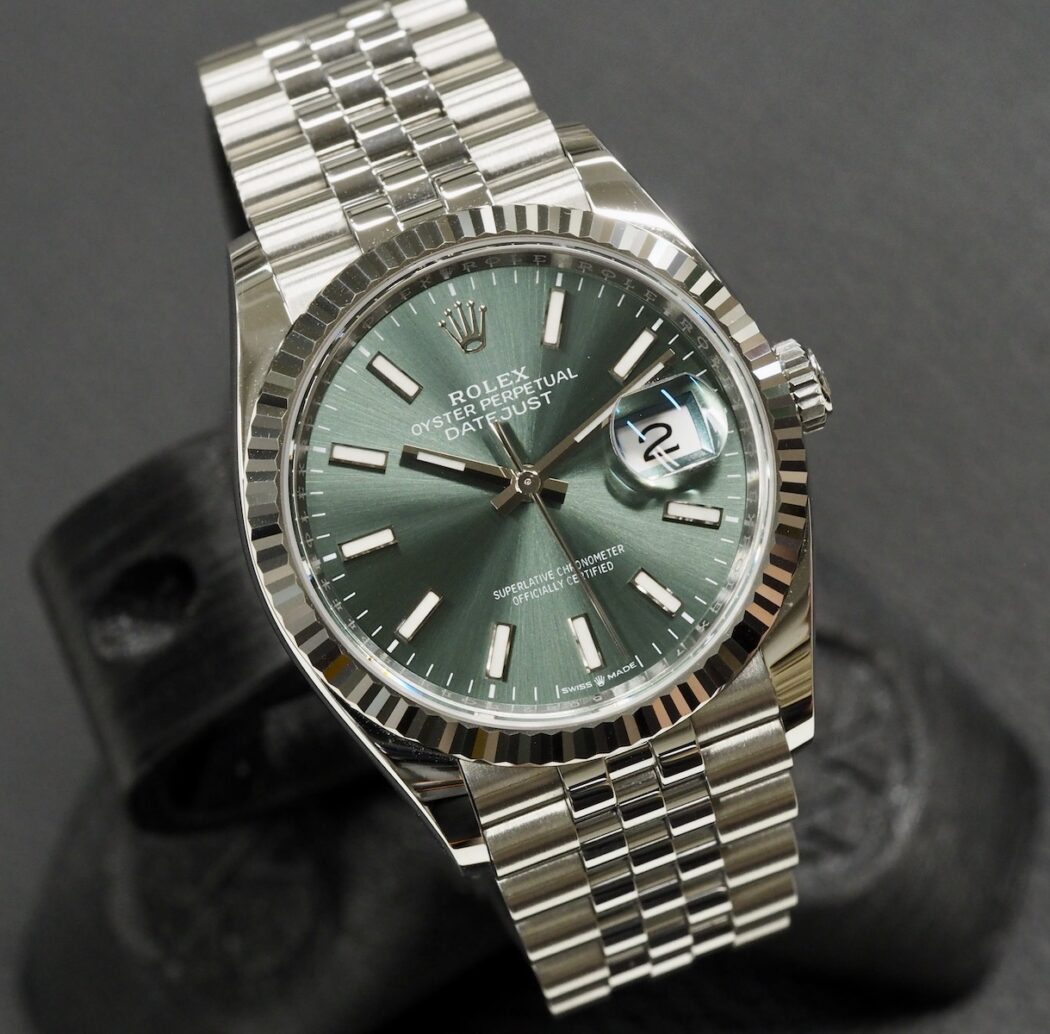 Rolex 126234 Datejust 36 Mint Green, 1/2023