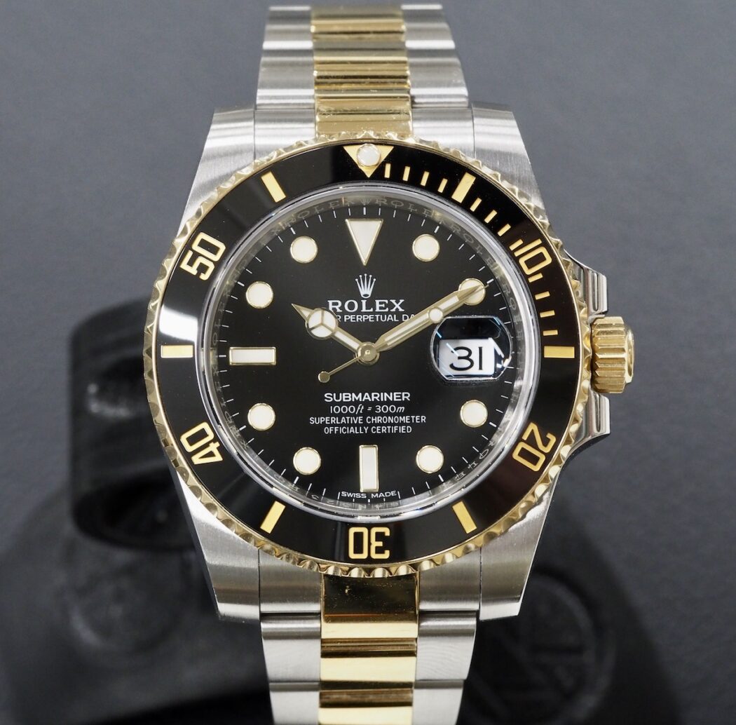 Rolex 116613LN Submariner Steel and Gold, 10/2017