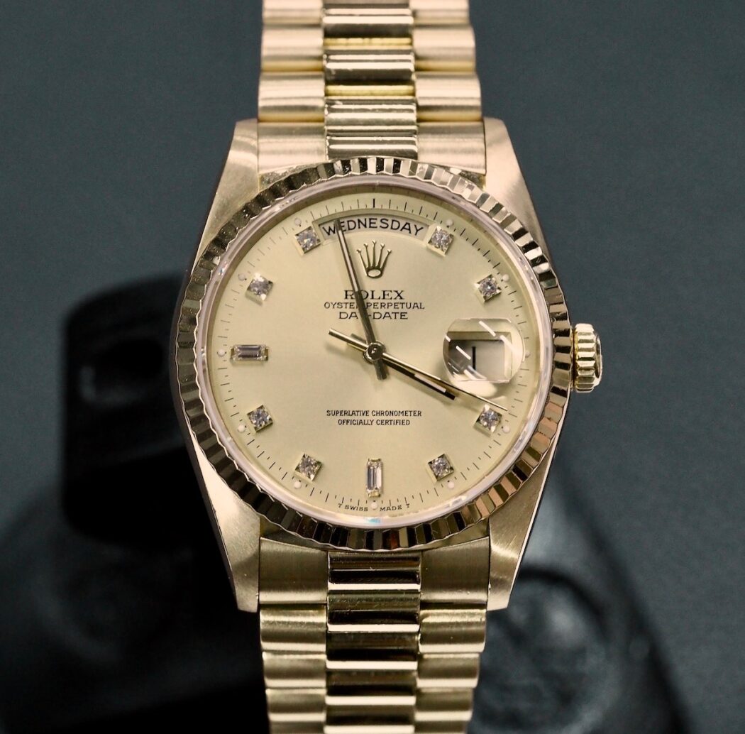 Rolex 18238 Day-Date, huollettu 6/2025