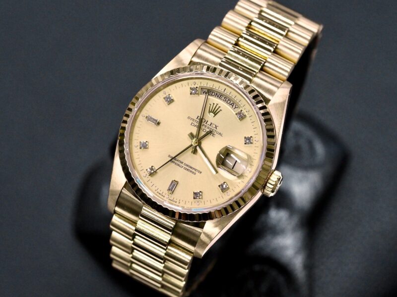Rolex 18238 Day-Date, huollettu 6/2025