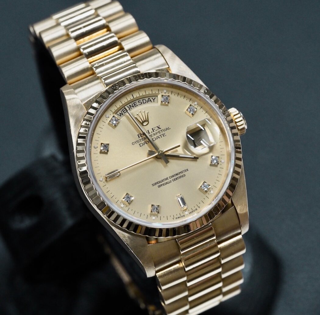 Rolex 18238 Day-Date, huollettu 6/2025