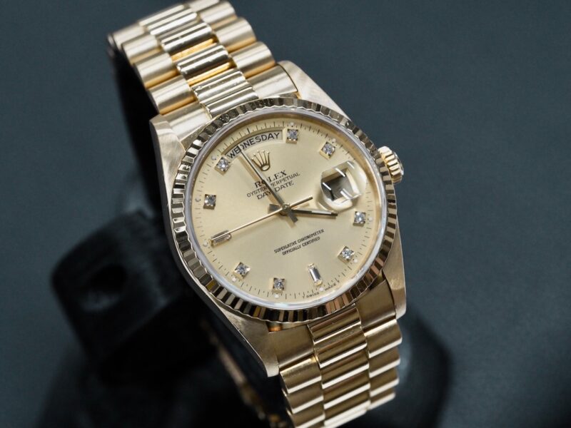 Rolex 18238 Day-Date, huollettu 6/2025