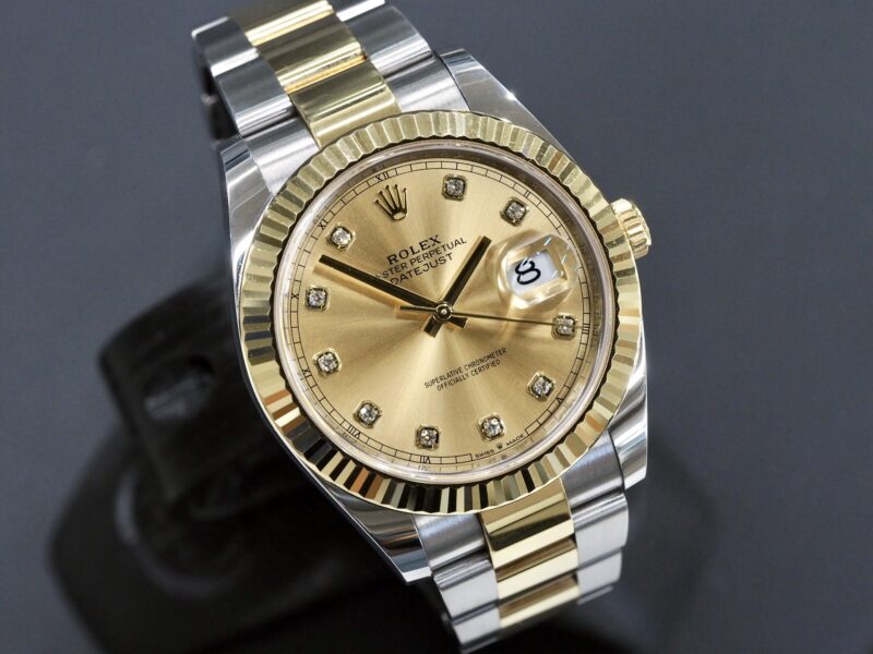 Rolex 126333 Champagne Datejust Diamond