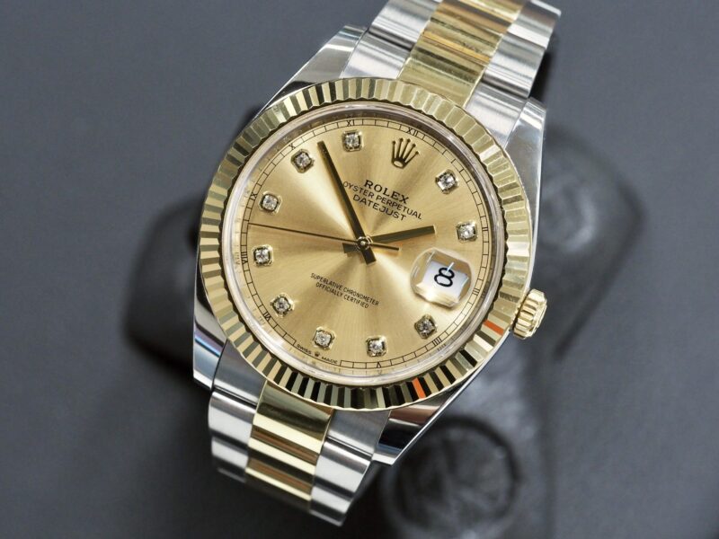Rolex 126333 Champagne Datejust Diamond
