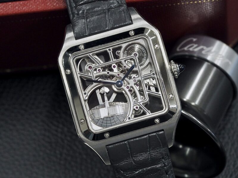 Cartier Santos-Dumont Skeleton