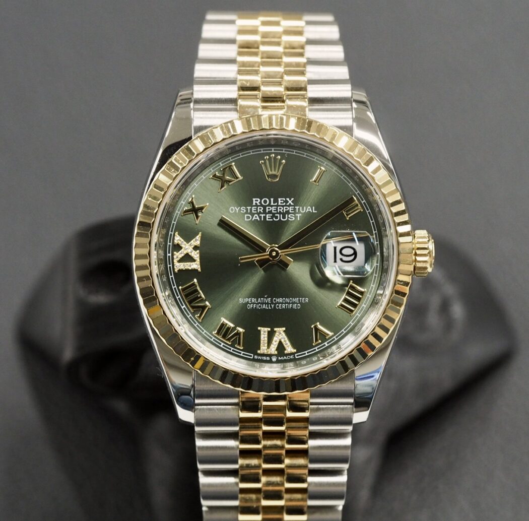 Rolex 126233 Datejust Olive diamond