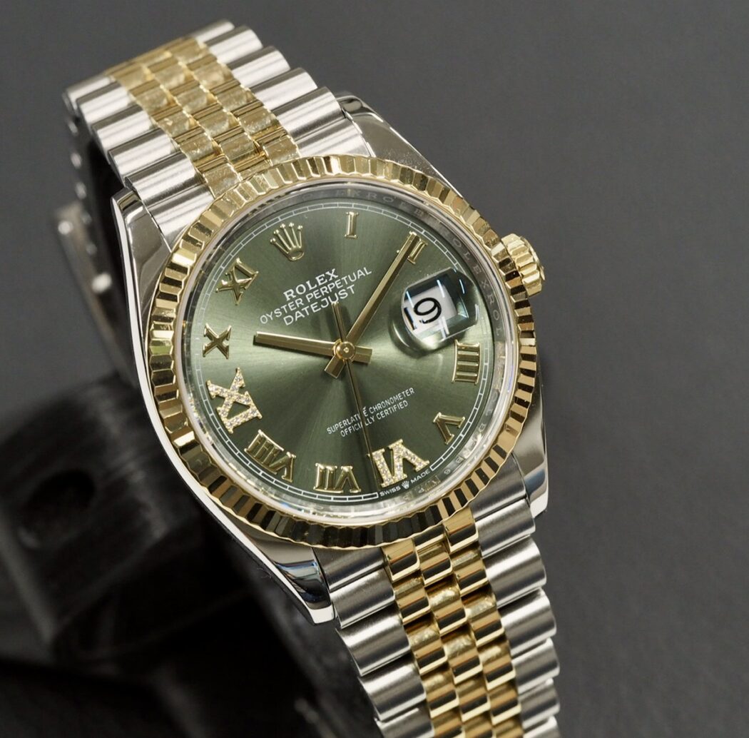 Rolex 126233 Datejust Olive diamond