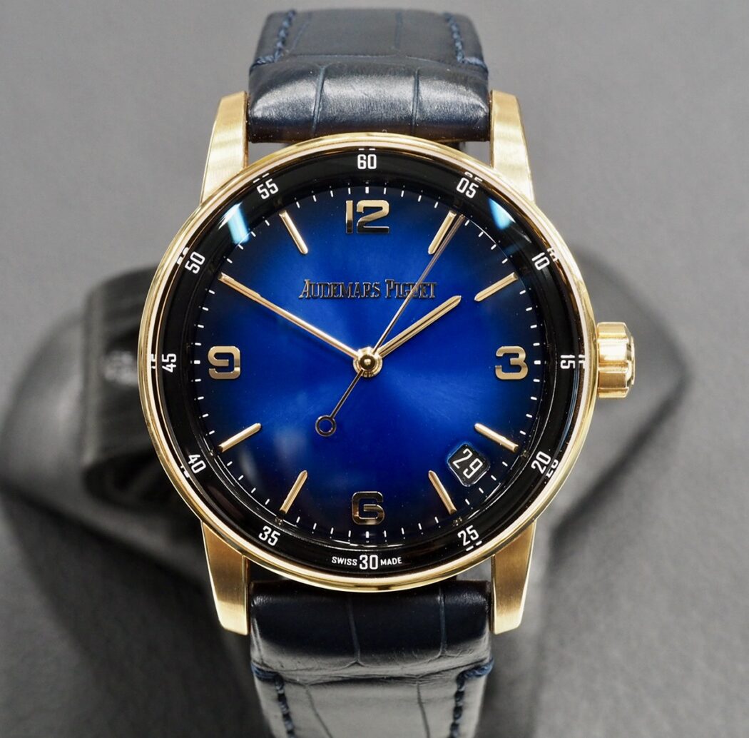Audemars Code Rose Gold Blue Smoked