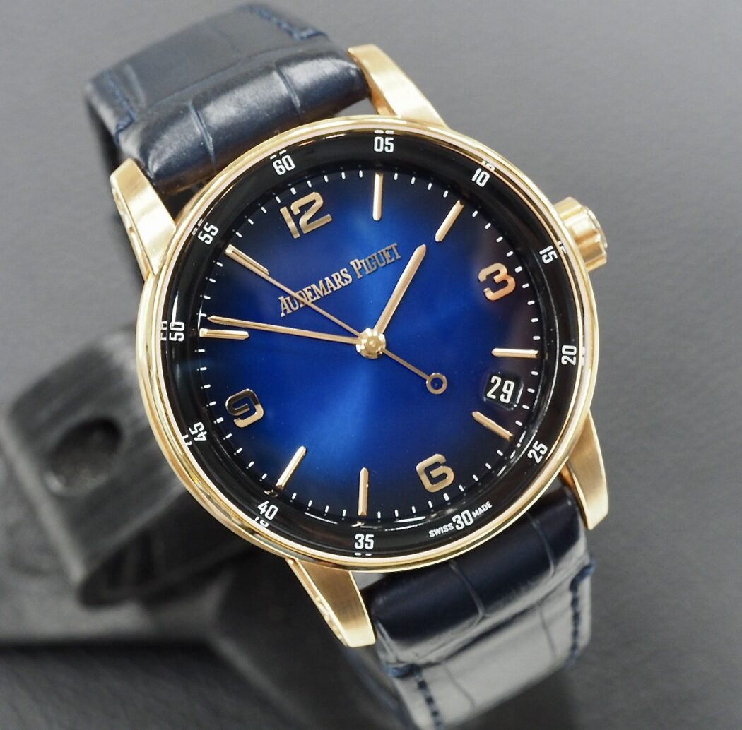 Audemars Code Rose Gold Blue Smoked