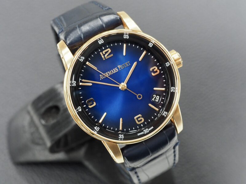 Audemars Code Rose Gold Blue Smoked