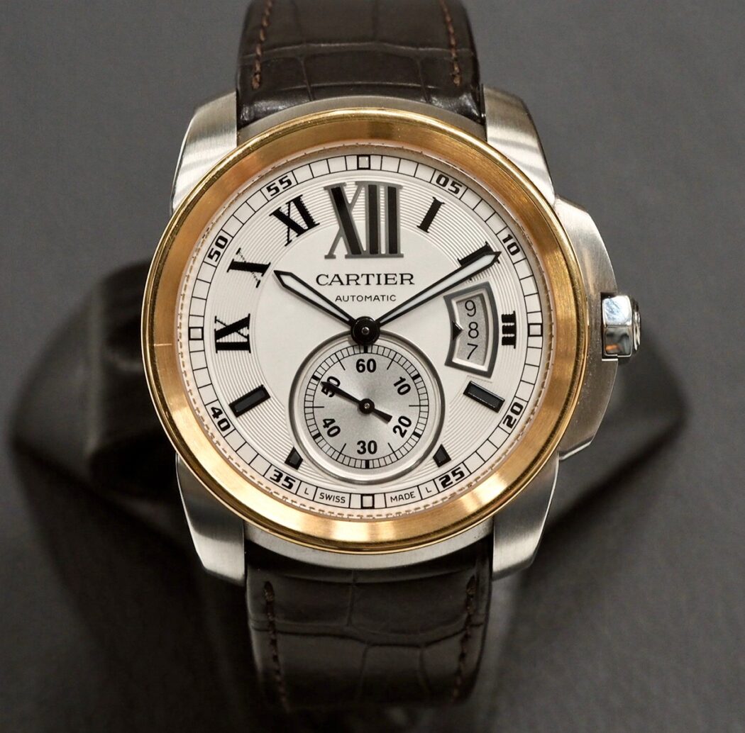 Cartier Calibre de Cartier Steel and Gold, 12/2014