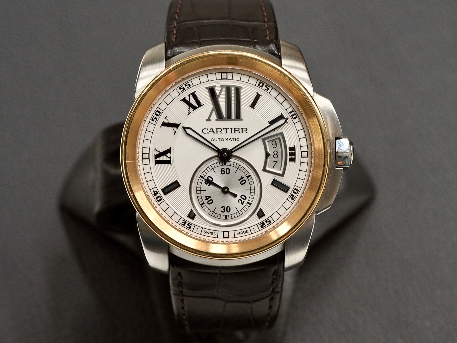 Cartier Calibre de Cartier Steel and Gold, 12/2014