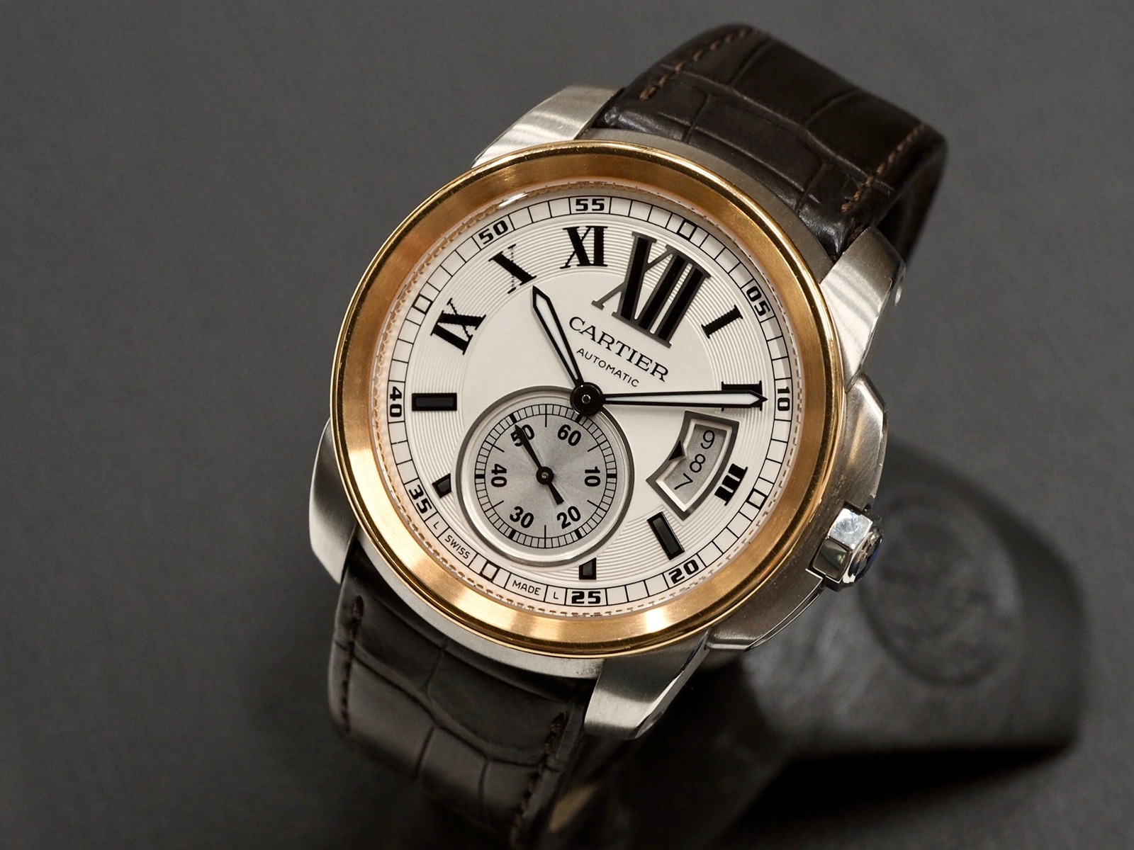Cartier Calibre de Cartier Steel and Gold, 12/2014