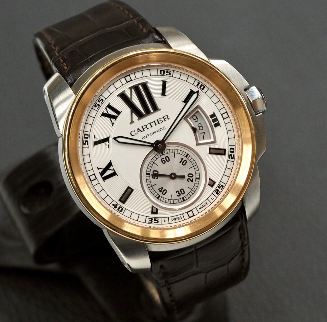 Cartier Calibre de Cartier Steel and Gold, 12/2014