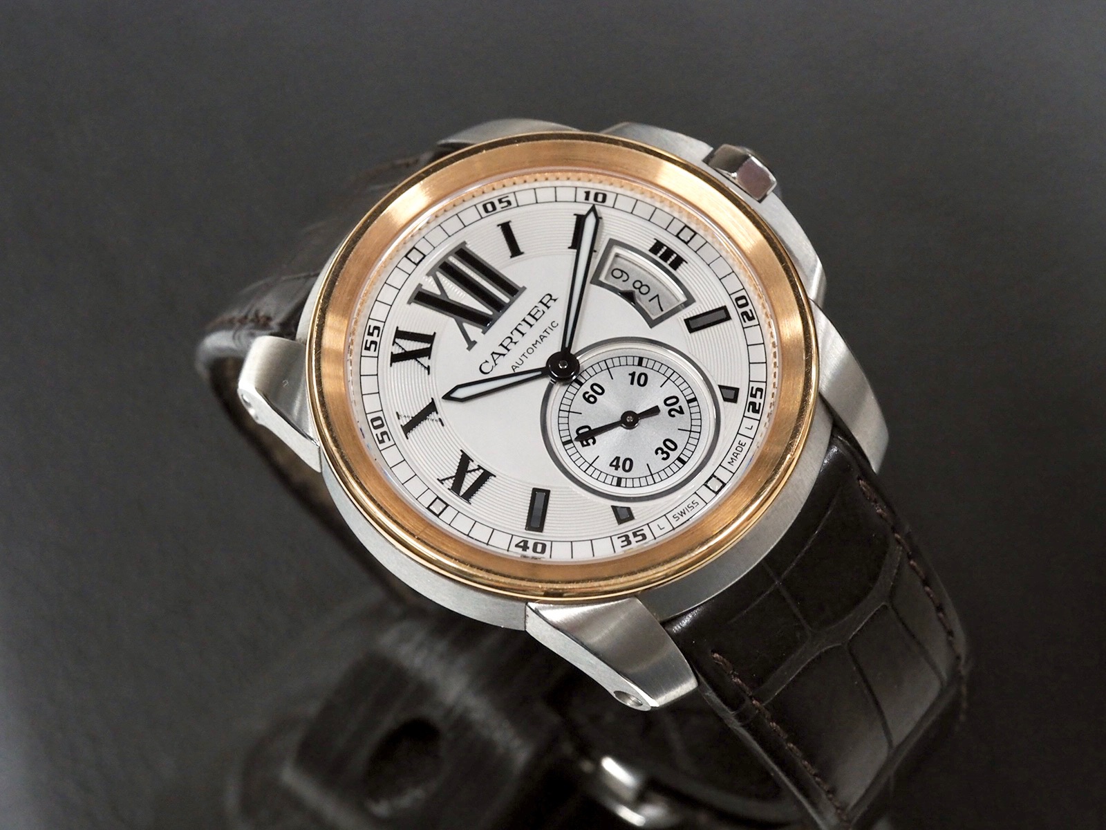 Cartier Calibre de Cartier Steel and Gold, 12/2014