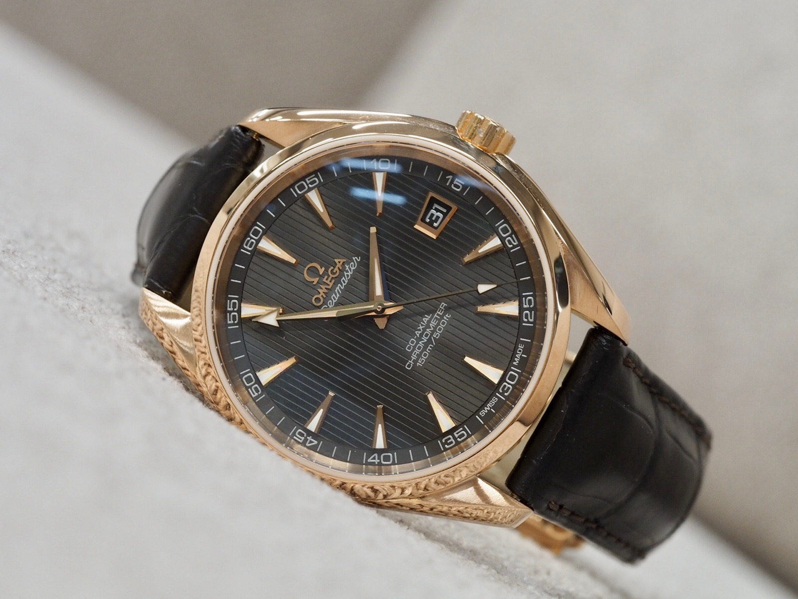Omega Aquaterra 18k, 5/2010