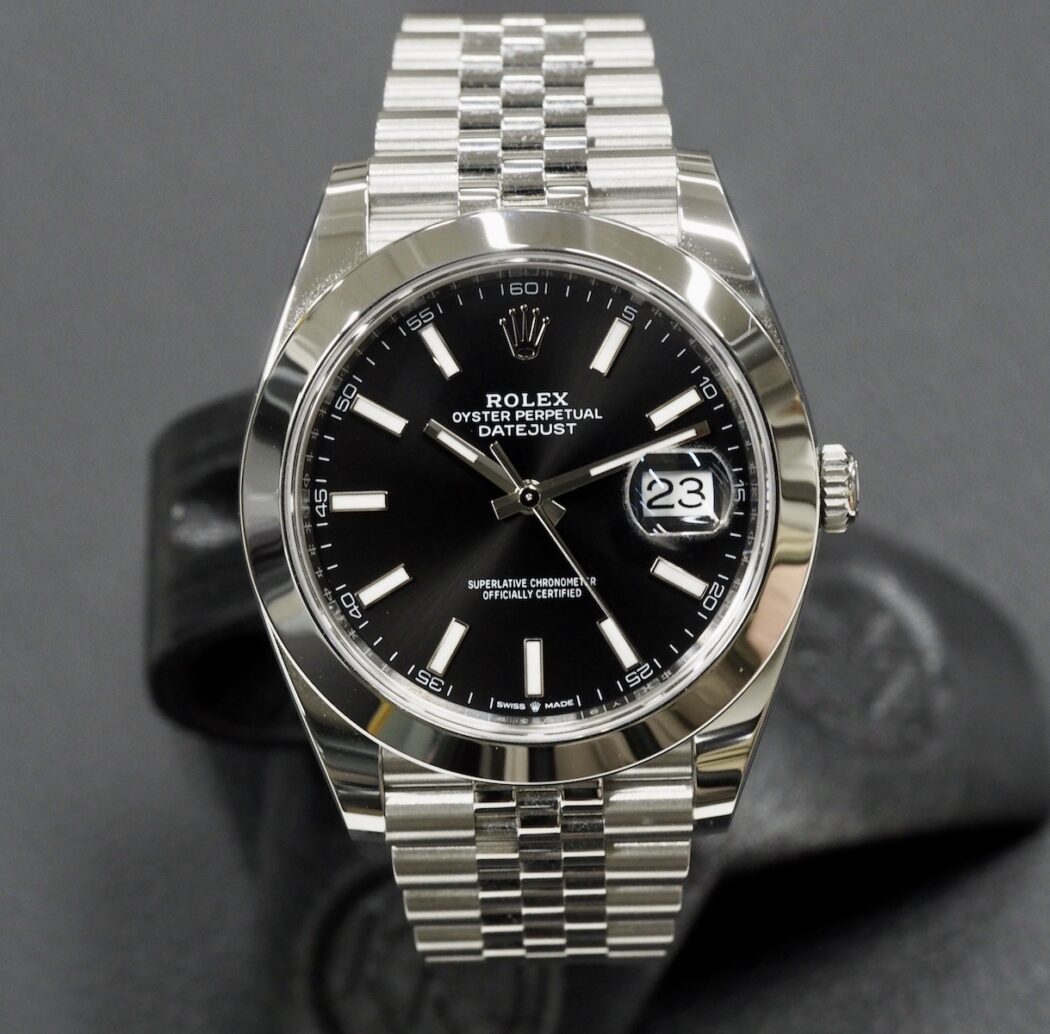 Rolex 126300 Datejust 41 Black Jubilee, 8/2025